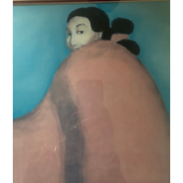 Up for sale is a spectacular, large-format fine art exhibition print by the legendary Native American master R.C. Gorman...