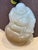 Certified Vintage Carved Jade Laughing Buddha Large Pendant / Necklace / Hanging For Sale - Image 10 of 18