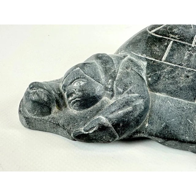 Canadian Inuit Woman Sculpture by Ann Markossie for Eskimo Art, 1970s For Sale - Image 3 of 10