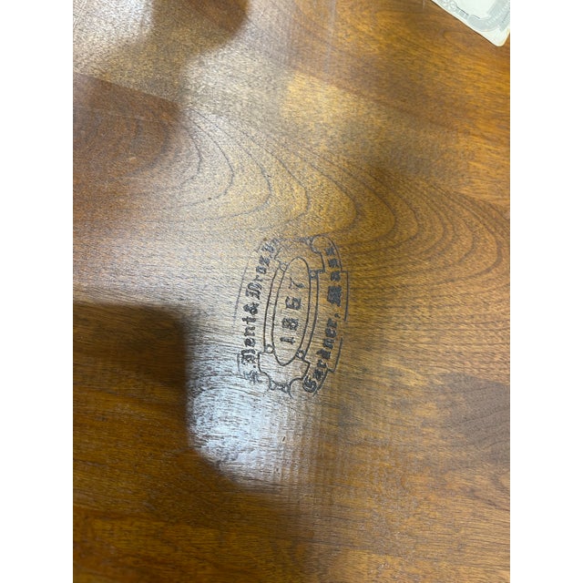 Brown Vintage Maple Windsor Dining Chairs by S Bent Bros, Early American Style | Set of 4 For Sale - Image 8 of 8