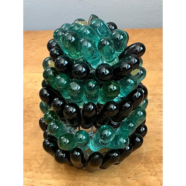 Vintage Italian Glass Pinecone Light Shade For Sale - Image 16 of 16