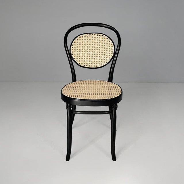 Italian Chairs in Straw and Wood for Sautto and Liberale, 1930s, Set of 6 For Sale - Image 3 of 14