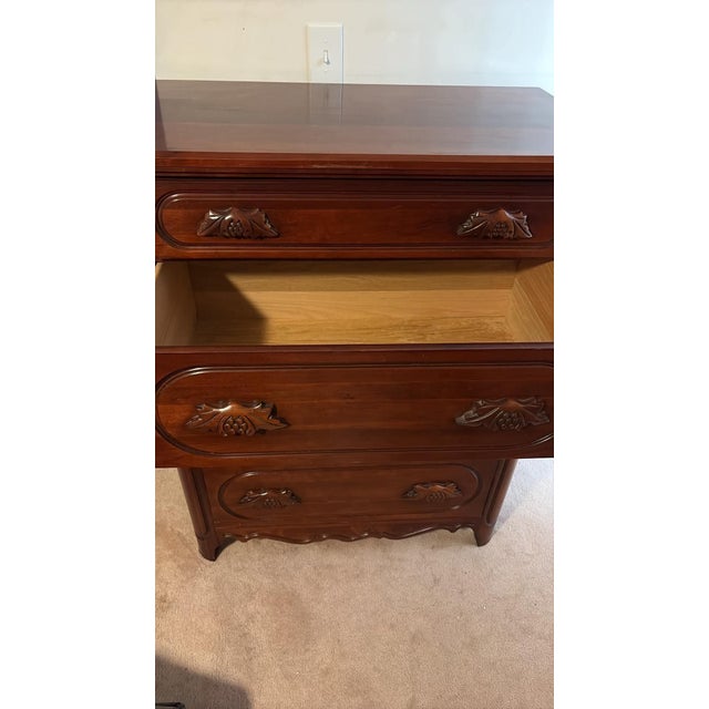 Brown 1970s Lillian Russell Bedroom Chest For Sale - Image 8 of 9