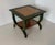 Italian Green Aniline and Maple Coffee Table, 1980s For Sale - Image 6 of 9