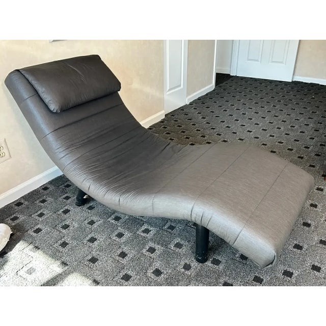 1970s 1970s Midcentury Modern Wave Chaise Lounge by Enrico Bartolini Designs For Sale - Image 5 of 9