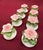 Vintage Porcelain Pink Floral Individual Salt & Pepper Shakers - Set of 8 For Sale In Des Moines, IA - Image 6 of 6