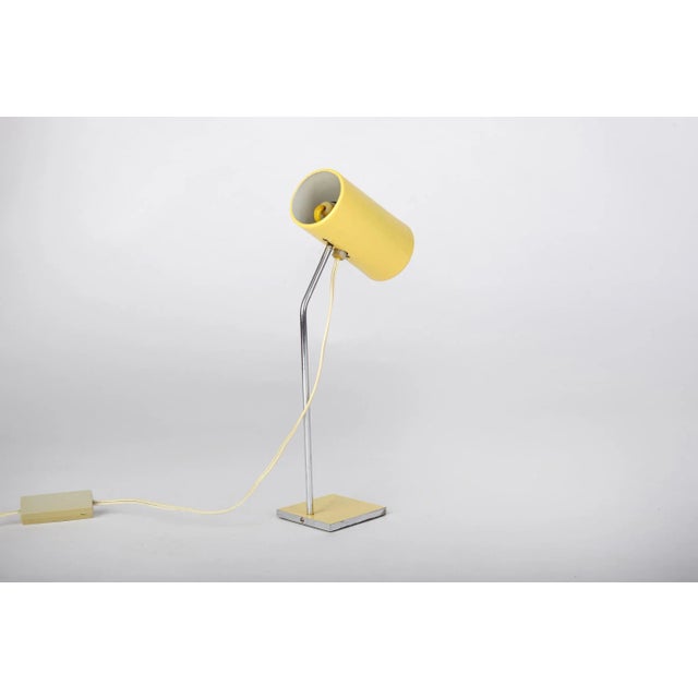 Mid-Century Desk Lamp by Josef Hurk for Napaku, 1960s, in Good conditions. Designed 1960 to 1969 This piece has an...