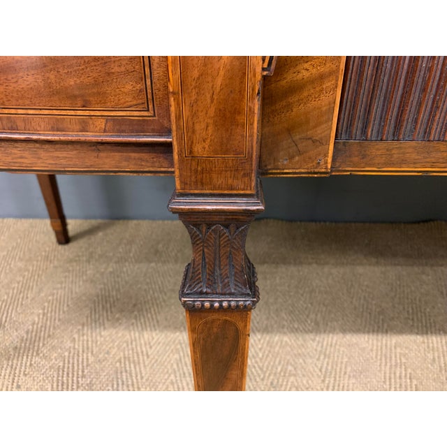 Large George III Inlaid Mahogany Sideboard, 1780 For Sale - Image 6 of 18