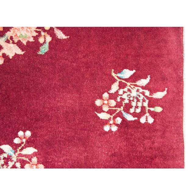 1920s Early 20th Century Chinese Art Deco Rug For Sale - Image 5 of 13