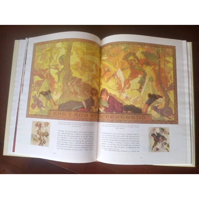 Vintage 1970s Saturday Evening Post Norman Rockwell Oversized Coffee Table Book For Sale - Image 10 of 13