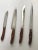 Mid-Century Danish Stainless Steel Knife Set- 4 Pieces For Sale In Cleveland - Image 6 of 6