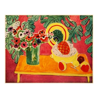 1940s After Henri Matisse "The Pineapple", First Edition Period Swiss Offset Lithograph For Sale