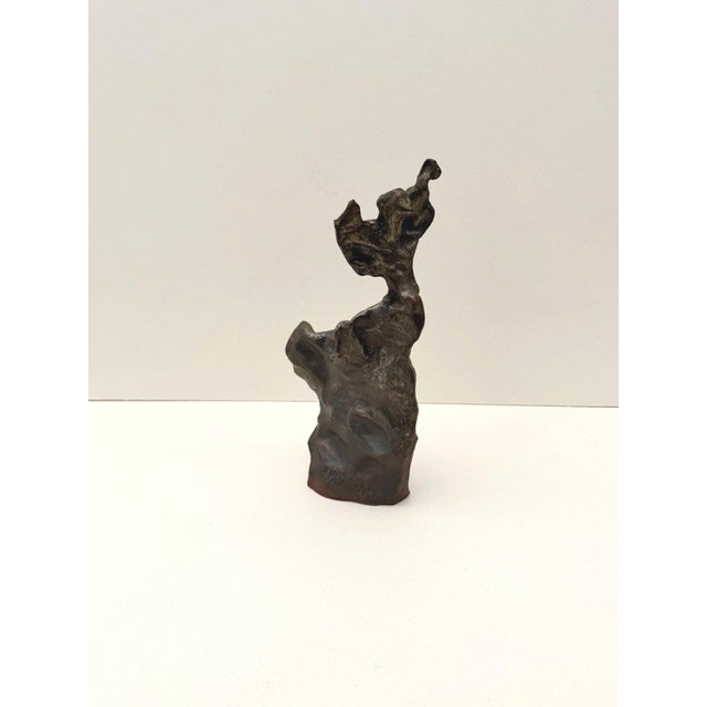 Paul Flickinger, Abstract Sculpture, 1990s, Cast Iron For Sale - Image 8 of 9