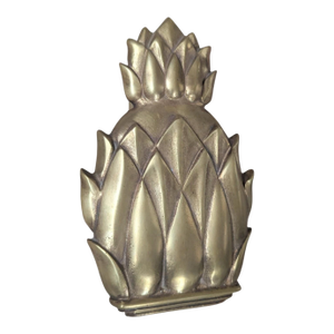 Vintage Metalcrafters Brass Pineapple Door Knocker