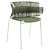 Olive Cielo Stacking Chair with Armrest by Sebastian Herkner For Sale - Image 12 of 12