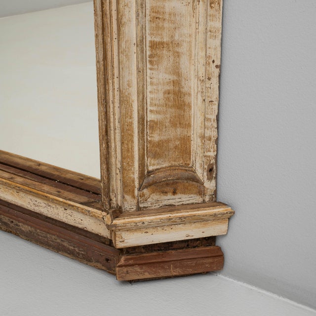 19th Century French Gustavian Floor Mirror with Canted Corners For Sale - Image 10 of 18