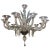 Smoke Colored Murano Glass Twelve Light Chandelier For Sale - Image 9 of 9