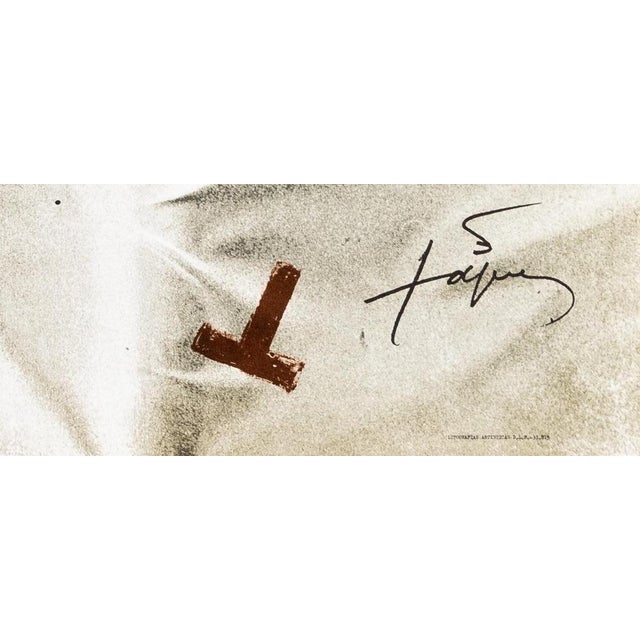 Galeria Punto Poster after Antoni Tapies For Sale - Image 4 of 6