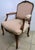 Pair of French Louis XV Style Beechwood Fauteuil Armchairs, Carved Frames For Sale - Image 9 of 12