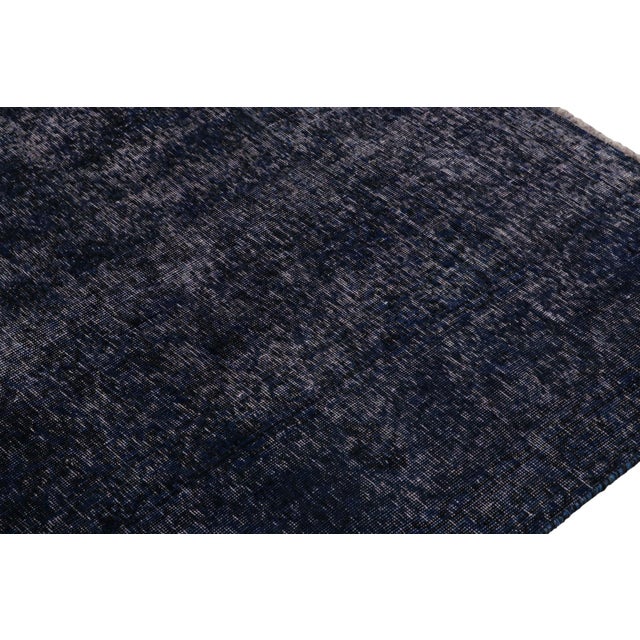 Rug & Kilim Vintage Persian Rug in Blue and Purple by Rug & Kilim For Sale - Image 4 of 7