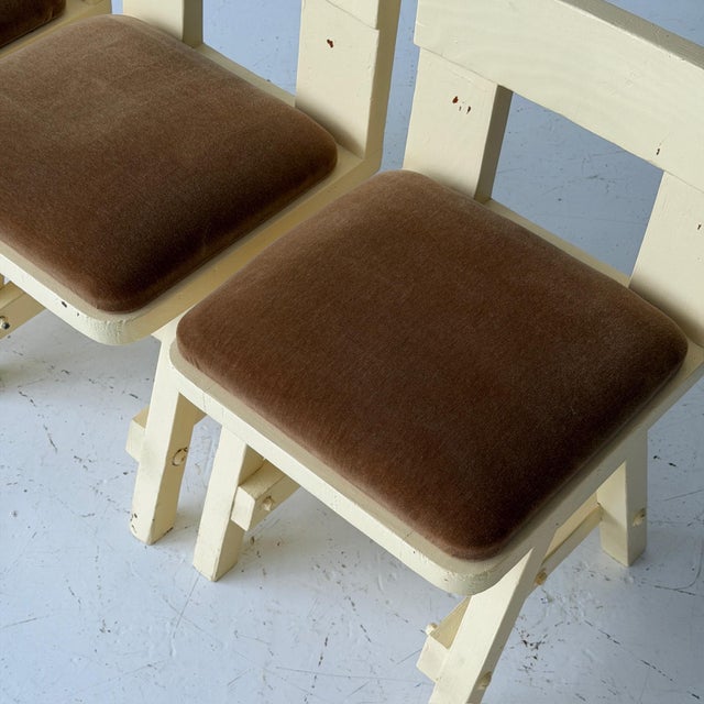 Mid-Century Modern Low Back Dining Chairs From the Chicago Athletic Association c. 1980s For Sale - Image 3 of 9