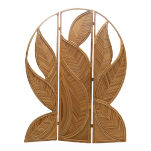 Bamboo Screen in the Style of Gabriella Crespi