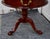 Pennsylvania House Mahogany Drum Table Vintage Pedestal Ball Claw Feet Side For Sale - Image 11 of 15