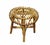 Mid-Century Modern Bamboo and Rattan Circular Stool attributed to Franco Albini, Italy, 1960s For Sale - Image 3 of 8