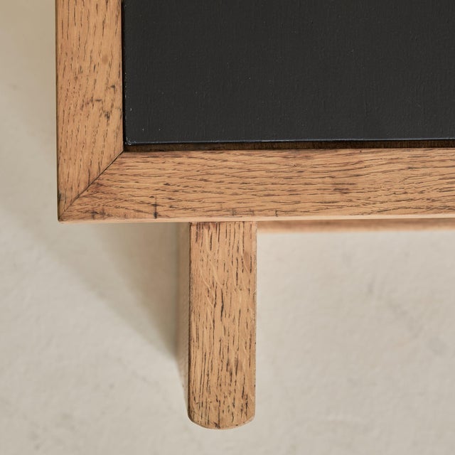 Tan French Modernist Coffee Table in the Manner of Guillerme et Chambron, 1960s For Sale - Image 8 of 11