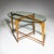 Mid-Century Modern Oval Coffee Table, Walnut Base, Glass Top, Italy For Sale - Image 10 of 15