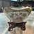 Chinoiserie Early 19th Century Femme Rose Lotus Bowl With Stand For Sale - Image 3 of 5