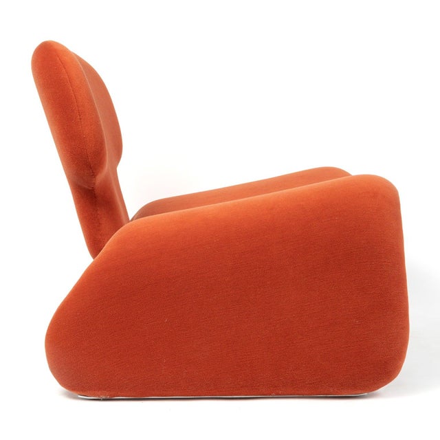 1970s Djinn Lounge Chair attributed to Olivier Mourgue for Airborne, 1965 For Sale - Image 5 of 8
