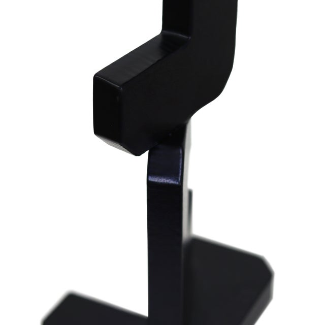 2020s Cs the Moment - Abstract Contemporary Steel Metal Sculpture for Table or Desk Original Artwork by Granville Beals For Sale - Image 5 of 11