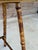 Antique Restored English Victorian Bamboo Side Table For Sale - Image 4 of 12