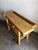 Vintage White Gate Distressed Woodworking Bench For Sale In Miami - Image 6 of 13