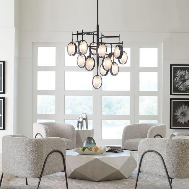 Maxin 15 Light Adjsutable Chandelier For Sale In Chicago - Image 6 of 6