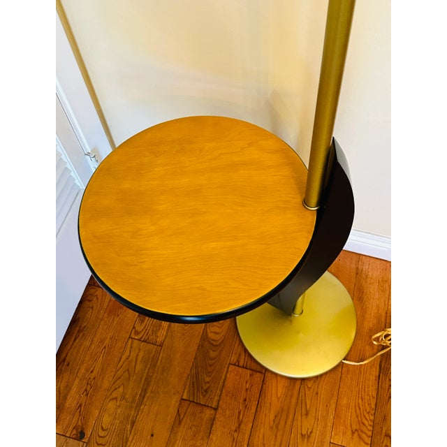 Mid Century Arlus Sculpture Table Floor Lamp With Integrated Table For Sale In San Francisco - Image 6 of 9