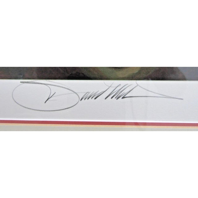 David Uhl Harley-Davidson "Change in the Weather" Large Framed Art Print For Sale In Miami - Image 6 of 16