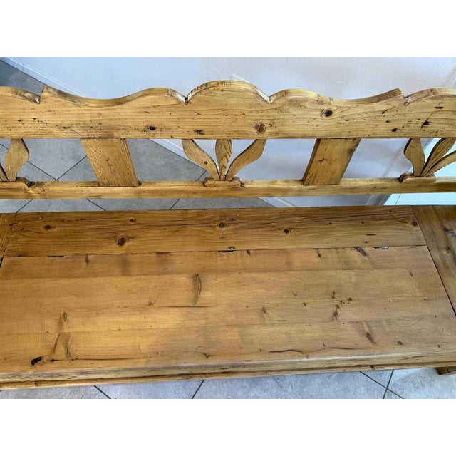Provincial Biedermeier Chest Bench For Sale - Image 12 of 16