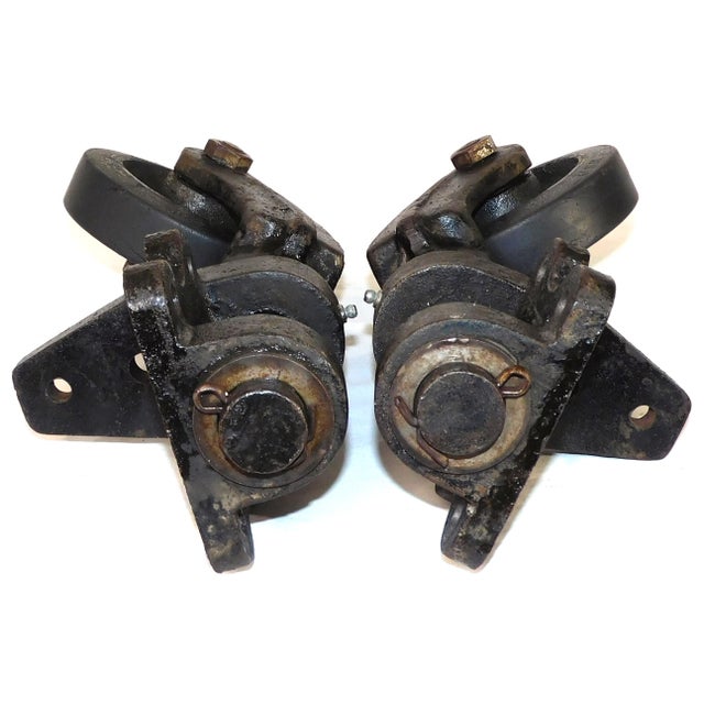 Vintage Howe Scale Company Industrial Oak & Cast Iron Factory/Railroad Cart For Sale - Image 13 of 18