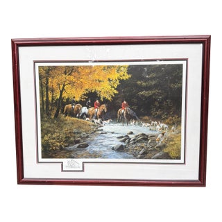 Limited Edition (514 of 1200) Signed Print of “September Outing” by Persis Clayton Weirs (1991) & Bonus Unique Original Pencil Drawing by the Artist. For Sale