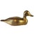 Pair of Vintage Brass Duck Decoy Figurines or Bookends 9" For Sale - Image 9 of 14