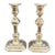 Pair of Vintage William Adams Silverplate Candlesticks, Made in Spain For Sale