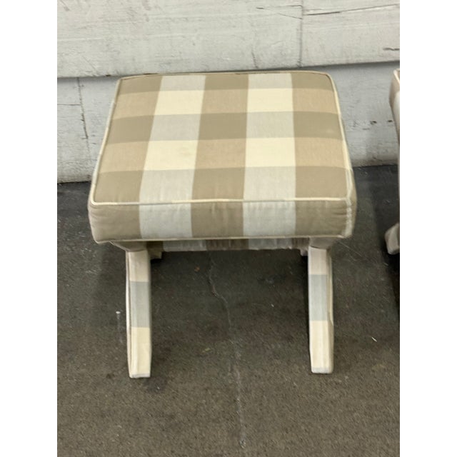 Ballard Designs X Benches, Pair For Sale - Image 11 of 12