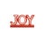 Kenneth Ludwig Chicago LED Joy and Merry Tabletop Sign (Set of 2) For Sale - Image 4 of 5
