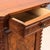 Louis Philippe Bedside Table in Walnut and Walnut Burl For Sale - Image 5 of 9
