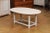 Swedish Grey Painted Oval Top Drop Leaf Coffee Table from the 20th Century For Sale - Image 11 of 12