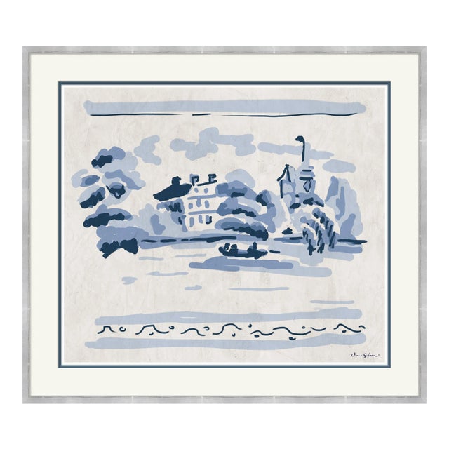 Bristow House Framed Art Print by Dana Gibson For Sale