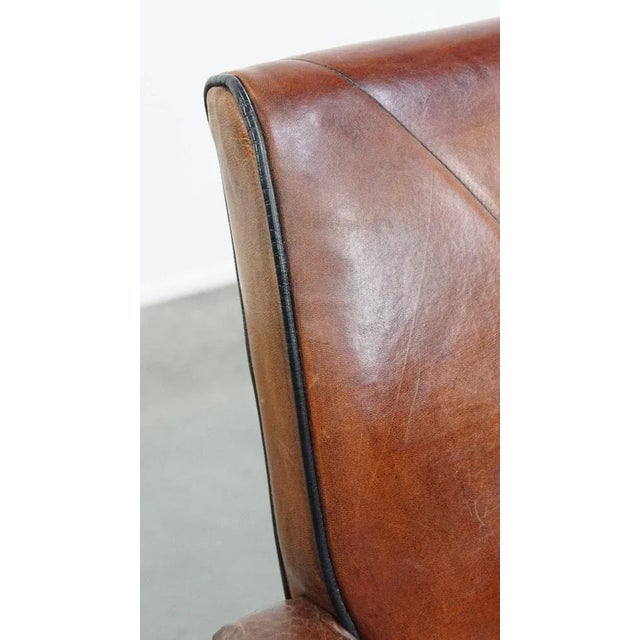 Vintage Sheepskin Dining Armchairs, Set of 2 For Sale - Image 12 of 17