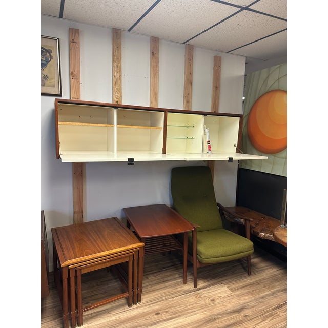 Florence Knoll 1960s Florence Knoll Wall Hung Credenza For Sale - Image 4 of 8